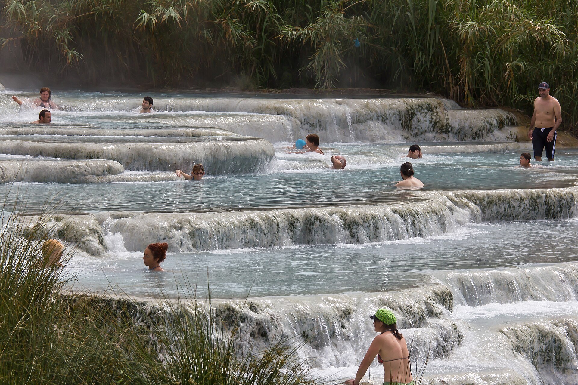 Le Cascate del Mulino a Saturnia, possibile visita autonoma
